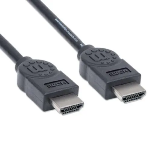 Cable Manhattan HDMI 1.3 M-MAlta Velocidad Blindado 1.8m Color Negro