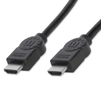 Cable Manhattan HDMI 1.3 M-MAlta Velocidad Blindado 3m Color Negro