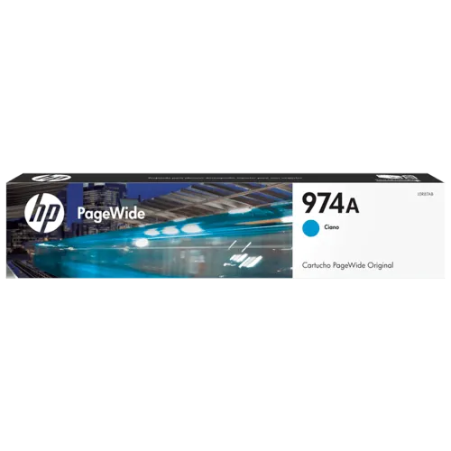 TINTA HP 974A PAGEWIDE CIAN